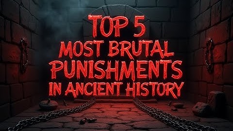 TOP 5 Most Brutal Punishments in Ancient History | Perfect Antiquity
