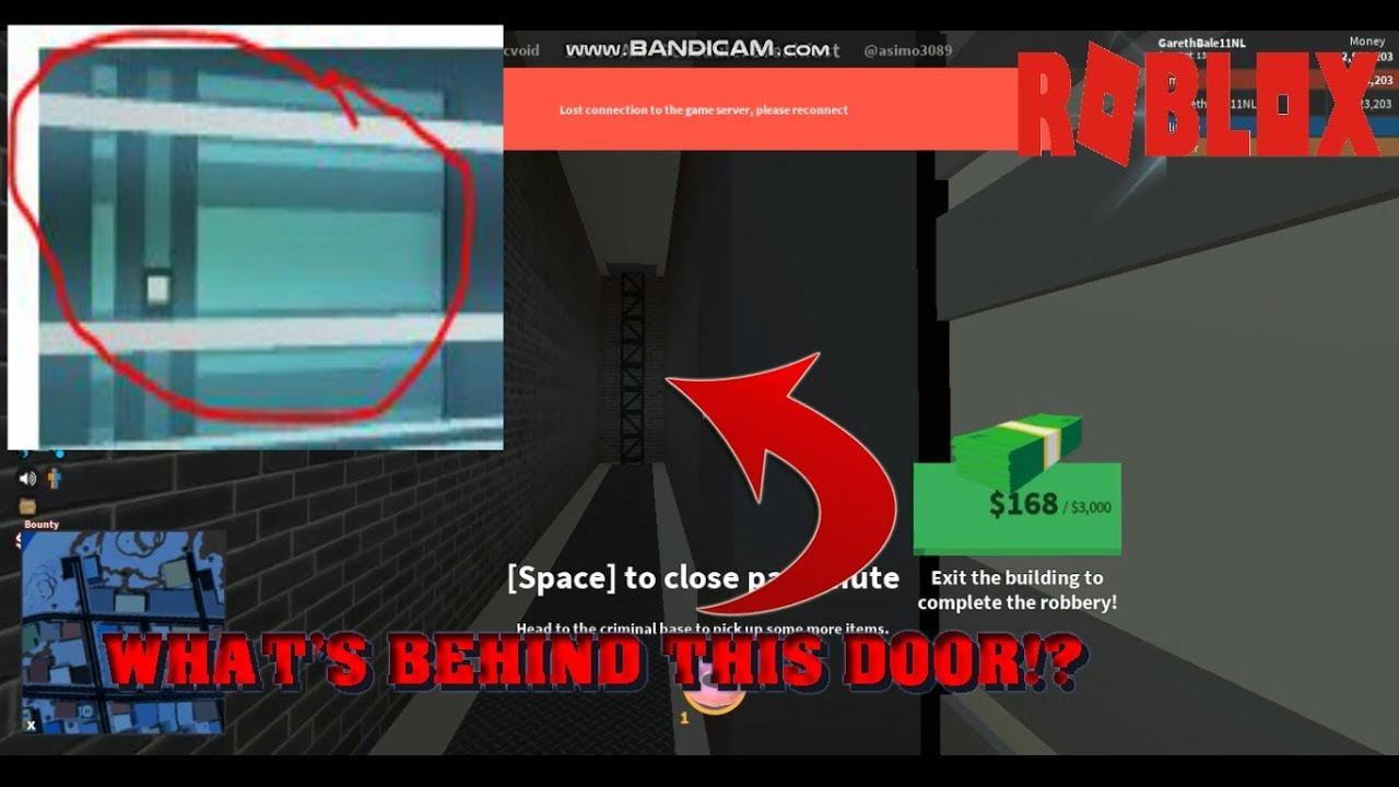 Roblox Jailbreak | I GOT IN THE SECRET DOOR IN THE BANK | - YouTube