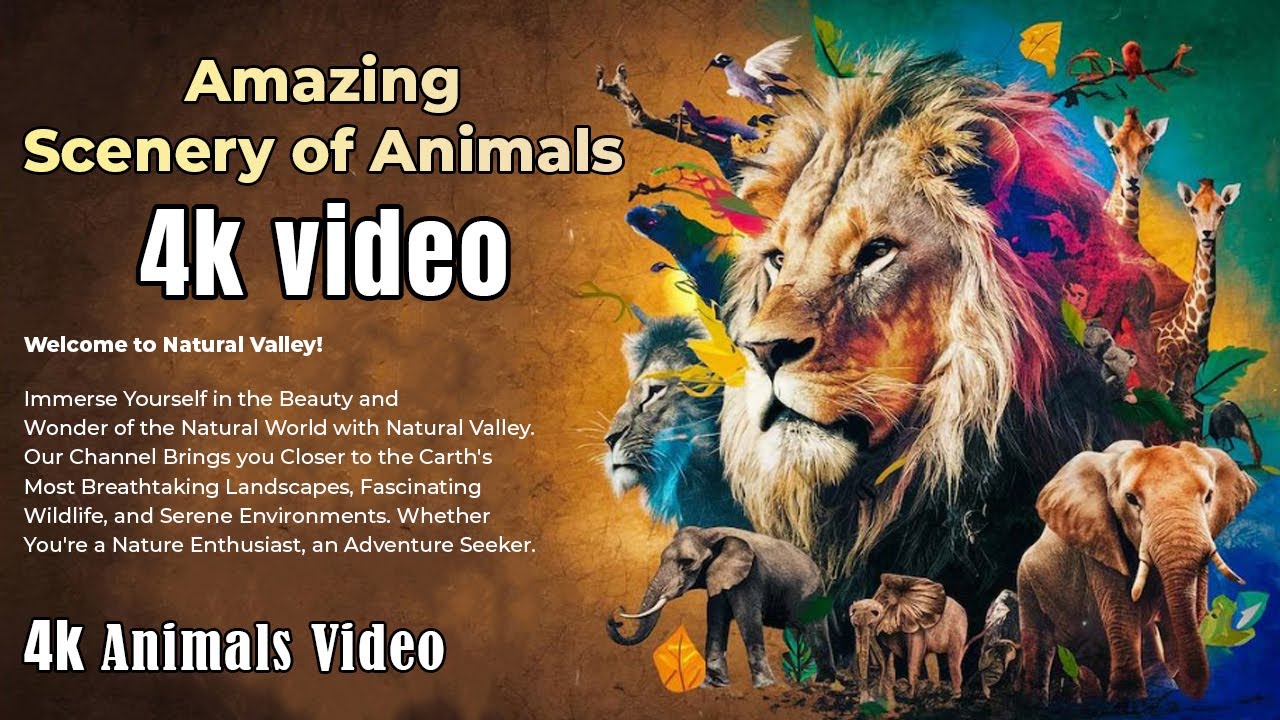 World of Animals | Natural Valley | Amazing Scene of Wild Animal ...