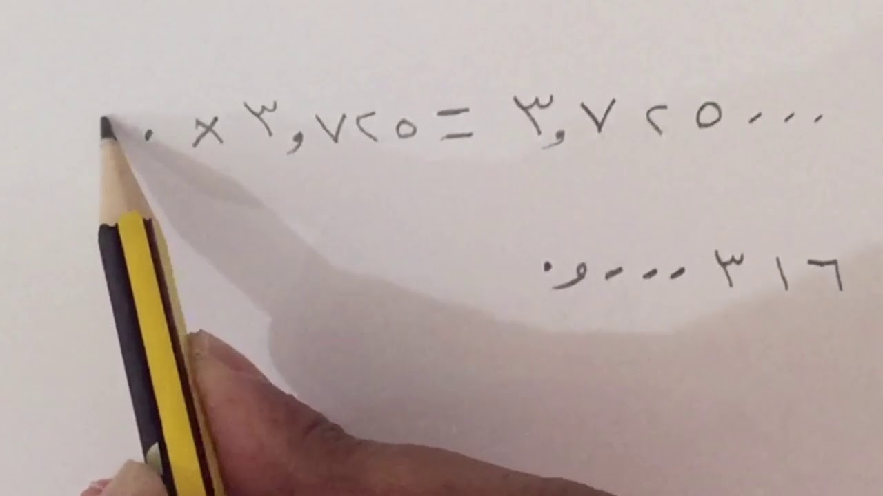 الصيغة العلمية - رياضيات ثاني متوسط الفصل الأول