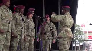 82nd Airborne Chorus - SAINTE-MERE EGLISE-Juin 2017