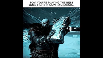 Best Boss Fight in Ragnarök 🔥 [4K] #shorts