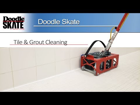 Tile Scrubber & Grout Cleaning Machines - Square Scrub