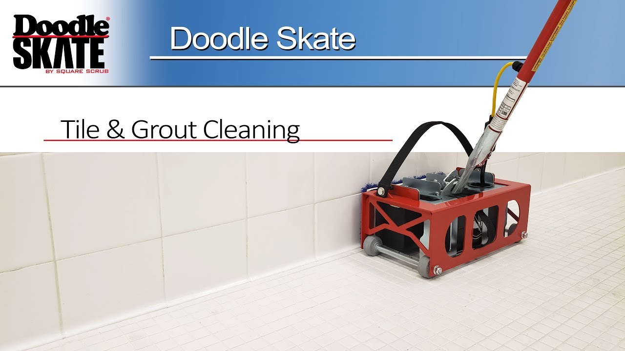 Commercial Baseboard Cleaning Machine & Tools - Square Scrub