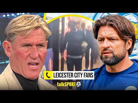 Simon Jordan GRILLS Leicester fan who INTERROGATED Russell Martin in X-RATED CLASH!