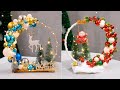 Diy hula hoop christmas decorations | hula hoop xmas decoration 2023