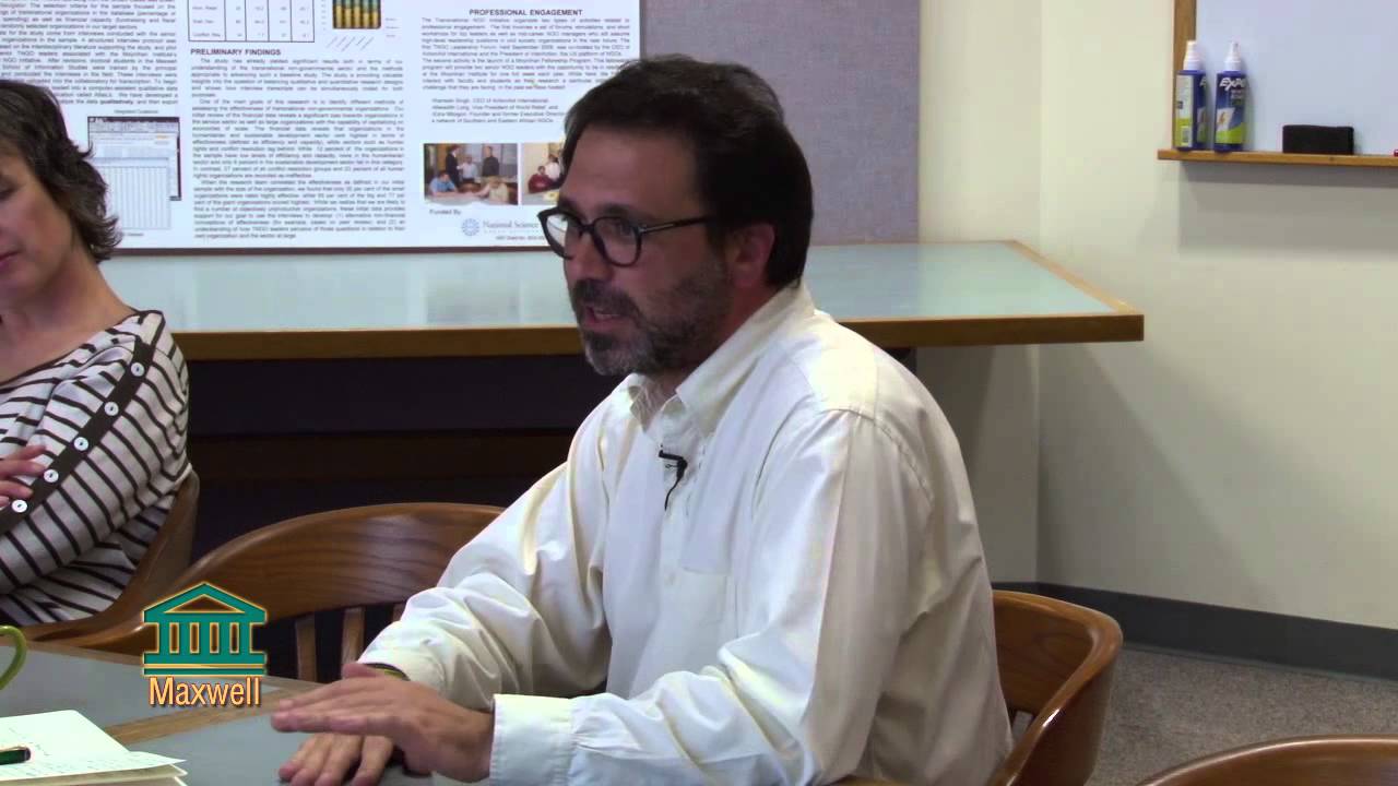 Career Discussion with Dr. Uygar Özesmi, 2013 Moynihan TNGO Fellow - YouTube