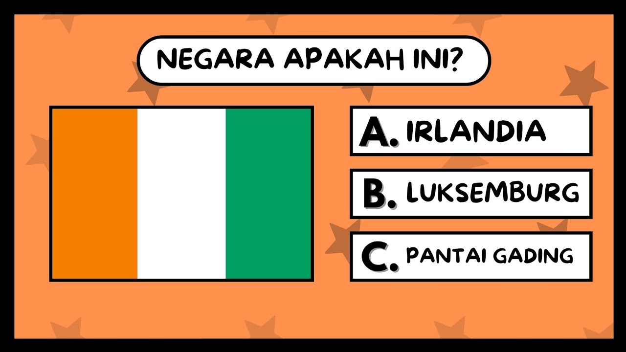 TEBAK BENDERA NEGARA DI DUNIA || KUIS TEBAK NEGARA BAHASA INDONESIA ...