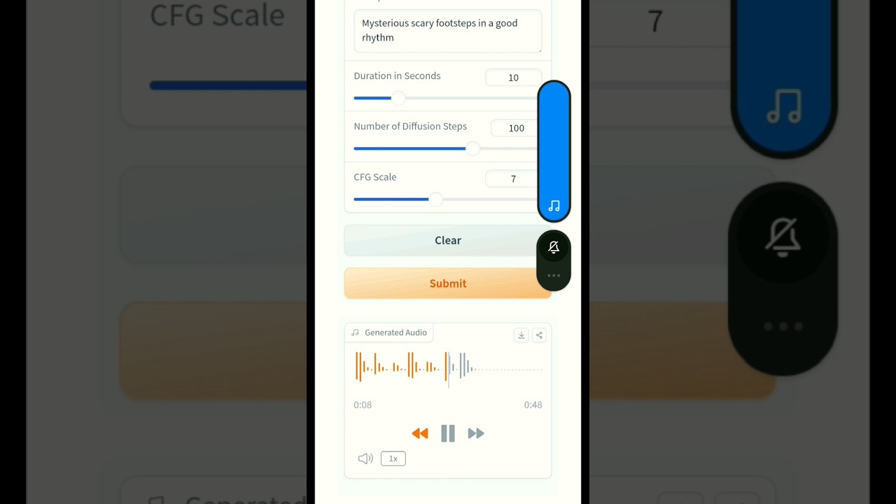 STABLE AUDIO: AI Text to sound effects