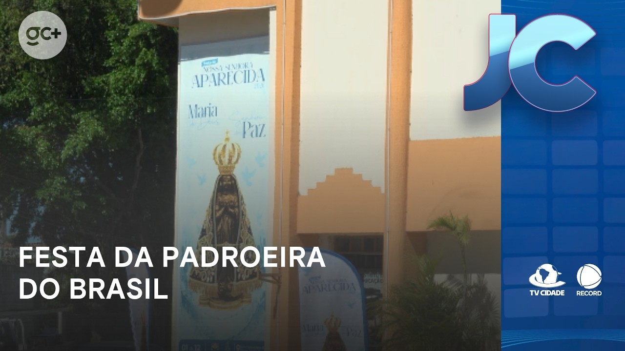 Festa da padroeira do Brasil é marcada por missas e procissão no santuário | Jornal da Cidade