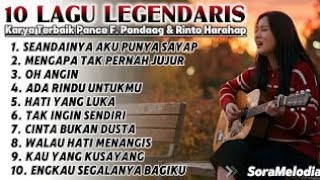 🎧ALBUM   10  LAGU  LEGENDARIS  KARYA  TERBAIK  PANCE  F  PONDANG  &   RINTO  HARAHAP