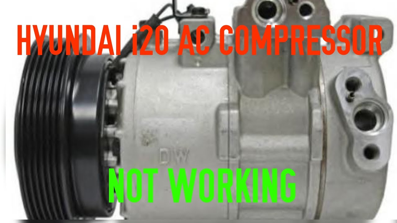 hyundai i20 ac compressor not working?i20 ac not cooling? i20 ac ...