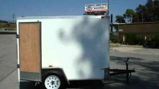 5x8 Enclosed Trailer For Sale / 877-292-4451 / $1395.00
