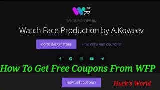 Watch Face Coupon Codes From WFP 