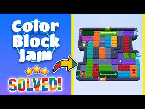 Color Block Jam - Level 1475 (1464) Walkthrough 🧩 | Solution & Gameplay (Rollic Games) 📱