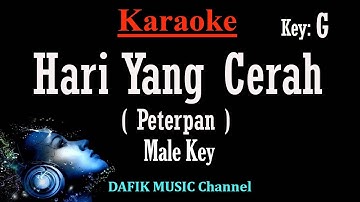 Hari Yang Cerah (Karaoke) Peterpan Nada Pria/ Cowok/ Male key G Original key