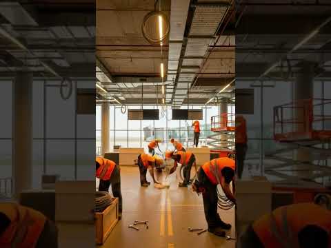 Building an Airport Gate! 🏗️