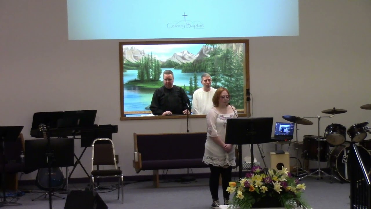 Baptism of Curtis Bedford
