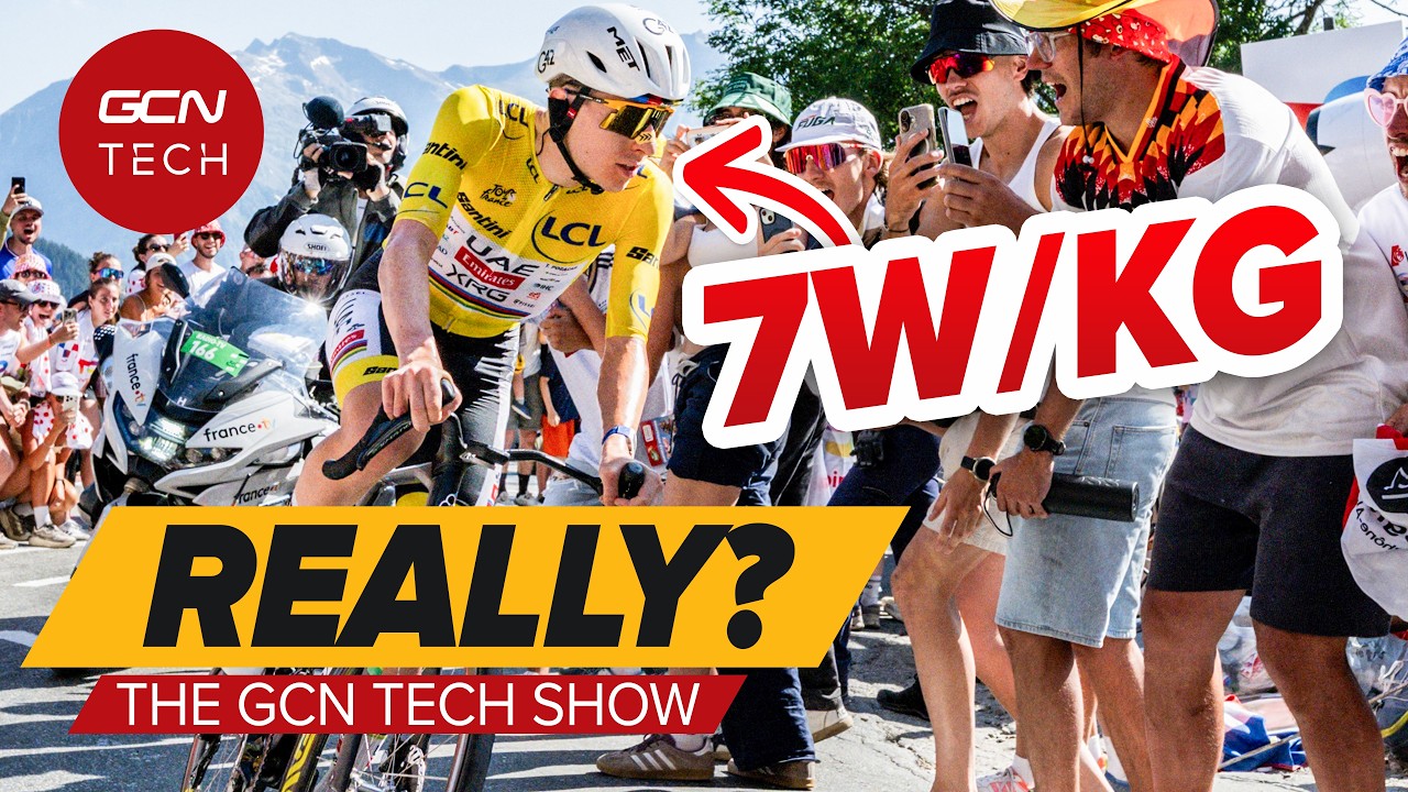 Did Tadej Pogačar REALLY Do 7w/kg? | GCN Tech Show Ep. 449