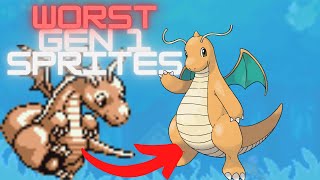 Pokémon Gen 1's Original Sprites are TERRIBLE