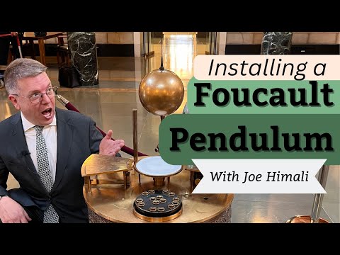Installing the Foucault Pendulum at the National Academy of Sciences