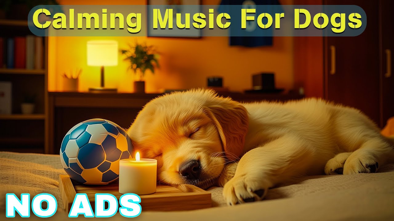 12 HOURS of Dog Calming Music For Dogs🎵💖Anti Separation Anxiety Relief Music🐶Healing Dog Sleep✨