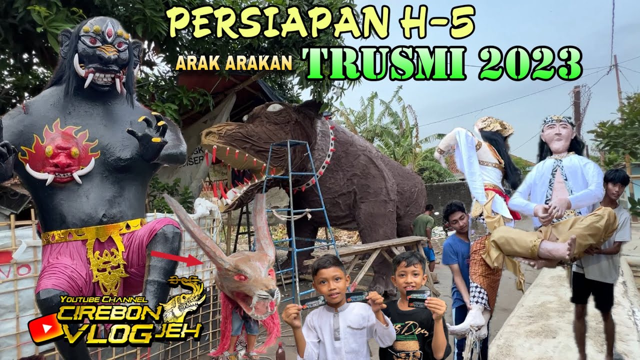 H-5 Persiapan Arak-Arakan Memayu Buyut TRUSMI 2023