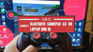 Menghubungkan Gamepad Bluetooth X3 ke Laptop Win 10 dan Coba Main Game