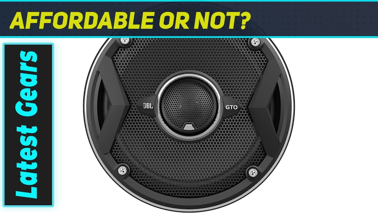 JBL GTO629 Co-Axial Speakers The Ultimate Audio Upgrade You Need