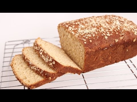 Honey Oat Bread Recipe - Laura Vitale - Laura in the Kitchen Episode 724