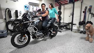 Short Motorcycle Rider BIG ADV Bike 2019+ R1250GSA low suspension model