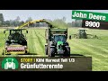 Khl harvest teil 13  john deere feldhcksler 9900  v12  lohnunternehmen  dob landtechnik