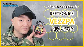 【ずっと弾きたくなるファズ！】BEETRONICS VEZZPA【GiGS】