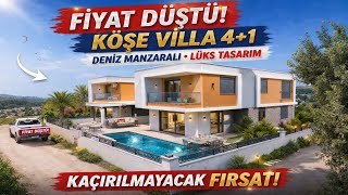 Fi̇yat Düştü Geni̇ş Solon Ve Odalar Köşe Konumda En Avantajli Vi̇lla