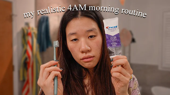 4AM morning routine as a mom of 2 under 2