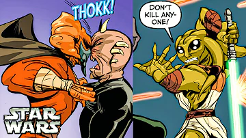 The Time PLO KOON Wanted To SLAUGHTER Prisoners But Kit Fisto Held Him Back - Star Wars