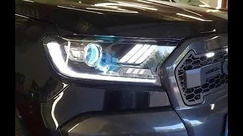 Mustang style retrofit headlight for 2015 Ranger FX2 T7/Everest/Endeavour