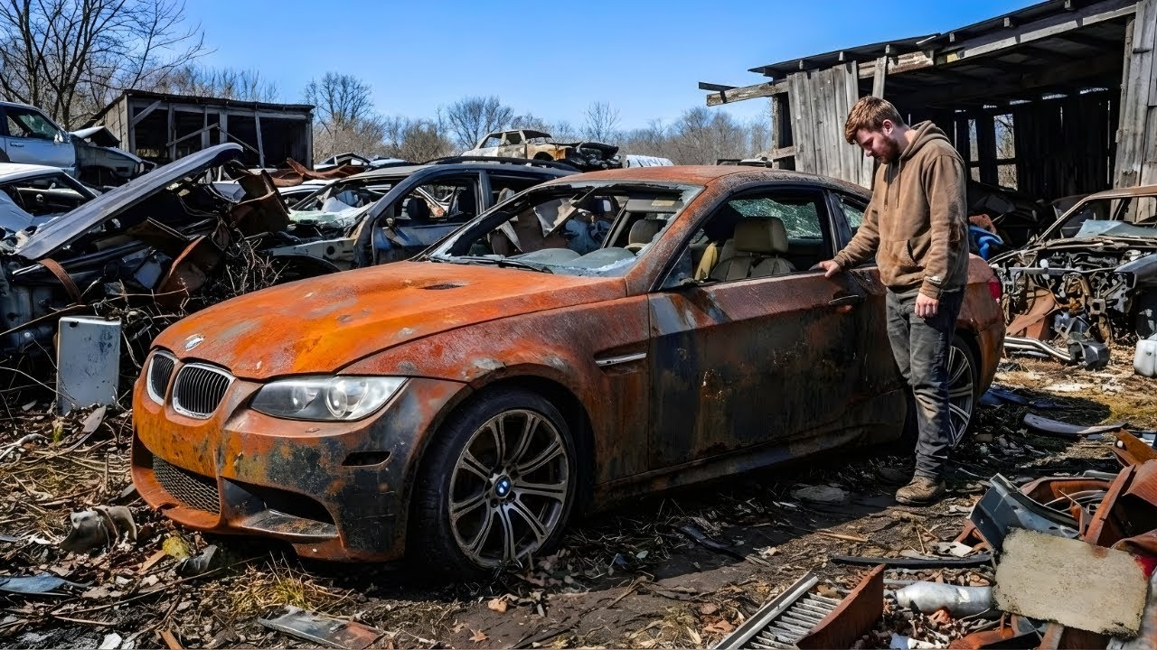 ASMR Car Restoration | Abandoned BMW E92 M3 2009 Full Restoration from Rust to Showroom