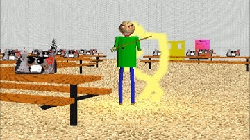 TRYING TO ESCAPE FROM THIS SUPER FAST BALDI█ Horror game"Baldi