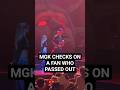 mgk pauses show after a fan passed out, gives them water, &amp; checks on them w/ medics. The fan's ok!