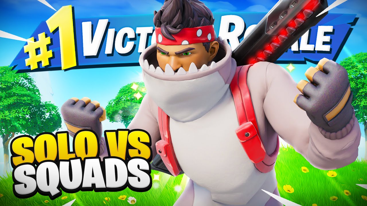 My first Solo VS Squads Win in Season 7… - YouTube