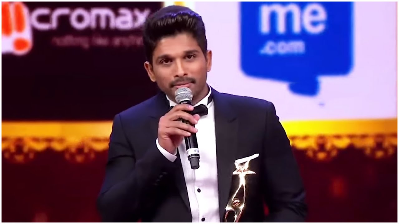 Allu Arjun Honoured With Stylish Youth Icon Of South India | 