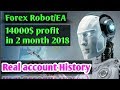 Robot trade 14000 USD Profit History in 2018 just 2 month. World best Forex Robot / EA.  2018.03.05