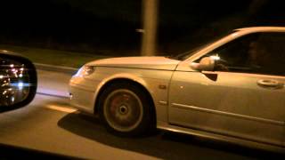 Saab 9-5 290Hp Vs Saab 9-5 Aero Maptun Stage 3 285Hp At. Race 2