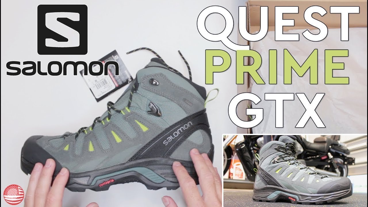 Salomon GTX Review (Salomon Hiking Boots - YouTube