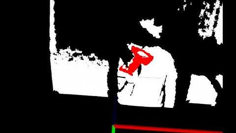 Estimating Relative Pose and Aligning of a Drill using ICP - AstraPro and PCL