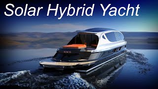 XENOS Hyperyacht - Solar Hybrid: World’s Fastest Yacht in Its Class! Tesla of the Seas!