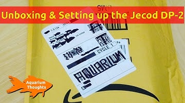 Unboxing and Setting up the Jecod DP-2 Autodosing pump - Aquarium Thoughts