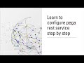 Learn to configure Pega Rest Service step by step #pega #pegadev #pegahelp