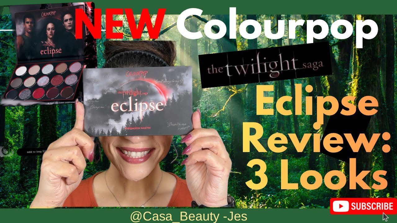 Новая палетка Colourpop Eclipse: 1 палетка: 3 образа #макияж #colourpop #новинка #покупки #обзор